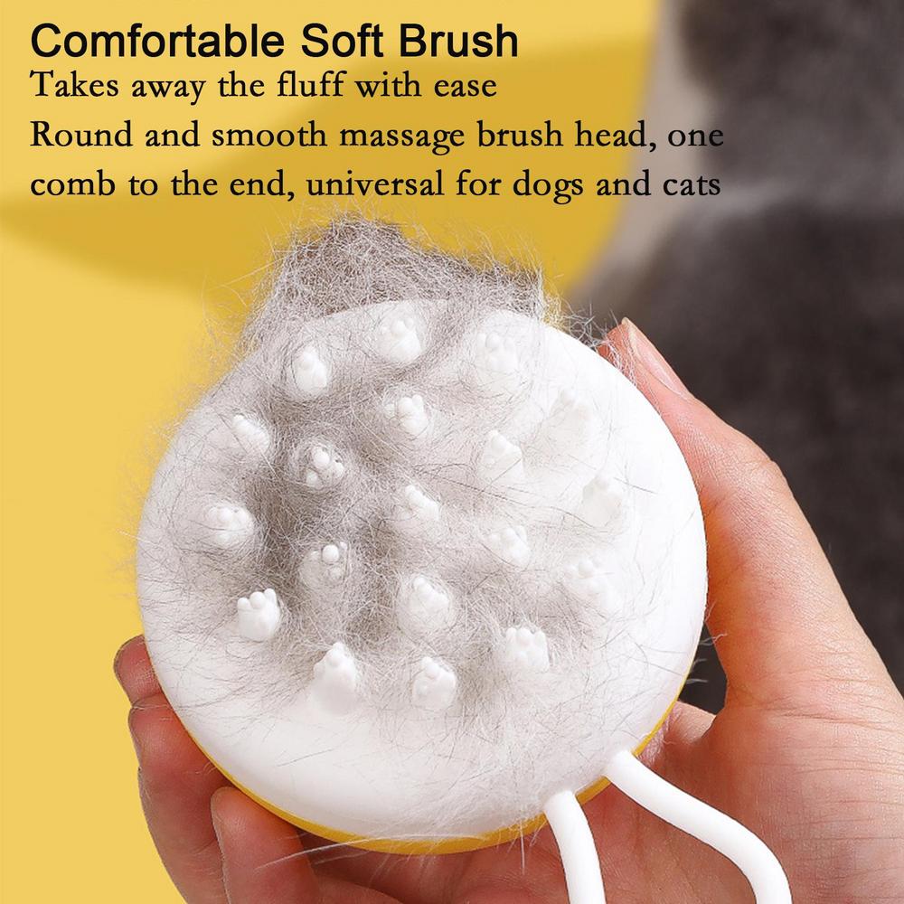 Dog Shampoo Brush 3 In 1 Dog Shampoo Brush  Massage Points Dog Wash Brush Dog Scrubber For Bath Provide Quick And