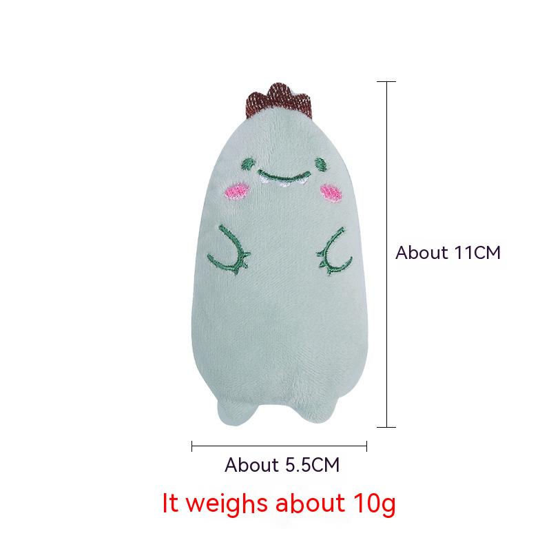 Pet Supplies Cat Oval Plush Toys With Cat Grass