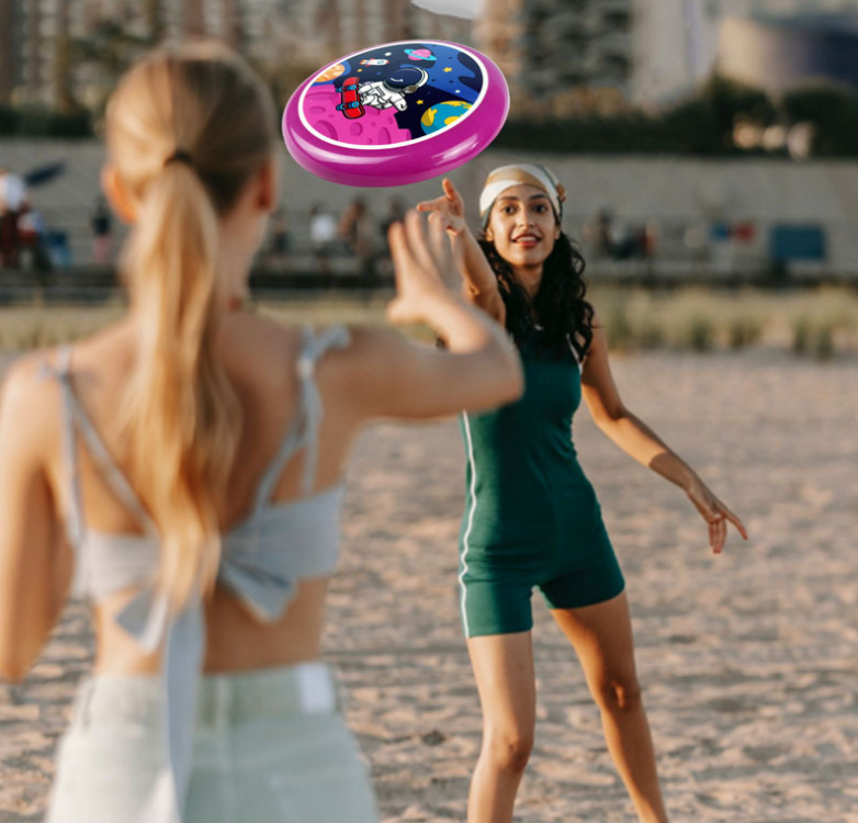 Funny Soft Plastic PU Flying Saucer