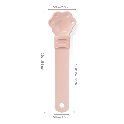 Cat Treat Spoon Squeeze, Cute Churu Spoon, Multifunctional Cats Treat Feeder Spoons, Comfortable Grip For Lickable Treats Feeding Dispenser For Wet Food