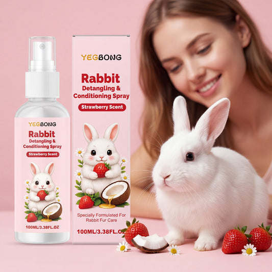 Rabbit Hair Softness Care Spray Gentle And No Stimulation Maintenance Cleaning Decontamination Care Softness Rabbit Hair