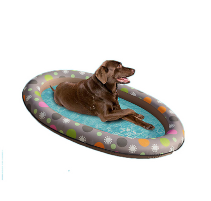 Dog Swimming Pool Inflatable Hammock Pets Pool Floating Bed Spring Summer Swimming Ring