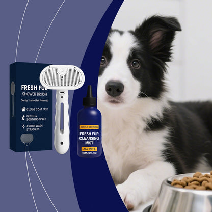 Pet Hair Cleaning Spray Set Softening Hair Grooming Knotting Fluffy Smooth Dog Cat Daily Care