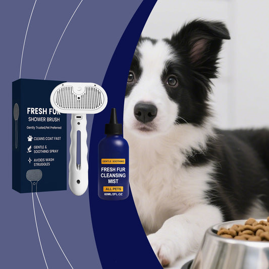 Pet Hair Cleaning Spray Set Softening Hair Grooming Knotting Fluffy Smooth Dog Cat Daily Care