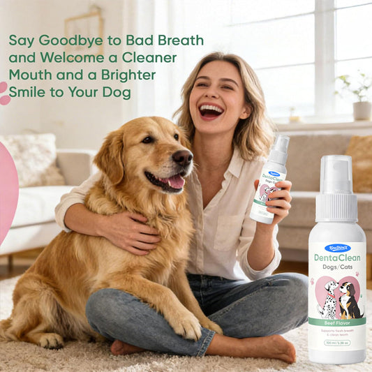 Dual-use Plant-based Oral Spray For Pets