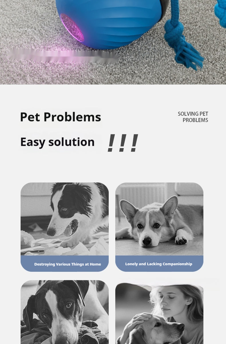 Smart, Chew-resistant Dog Toy Ball To Keep Your Pup Entertained And Help Soothe Teething Discomfort