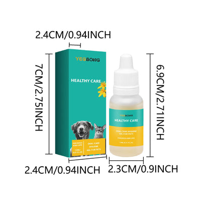 Yegbong Pet Oral Care Gel Gentle Cleaning Of Pet's Mouth, Freshening And Convenient Daily Care
