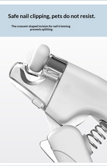 Rechargeable LED Pet Nail Clipper