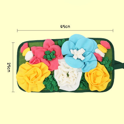 Rabbit Guinea Pig Foraging Mat Relieves Emotions Totoro Rabbit Square Garden Smelling Mat New Style