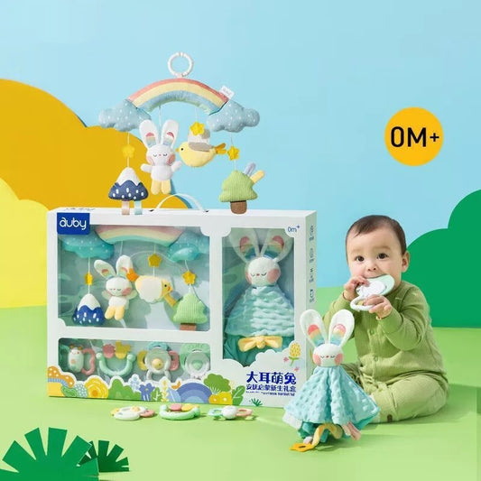 Newborn Soothing Rattle Teether Baby Early Education Educational Toy Gift - Pet Toy