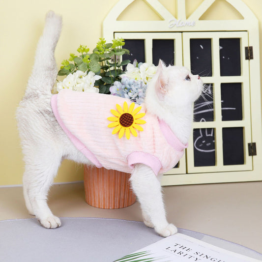 Autumn and Winter Clothes for Pet Dogs and Cats