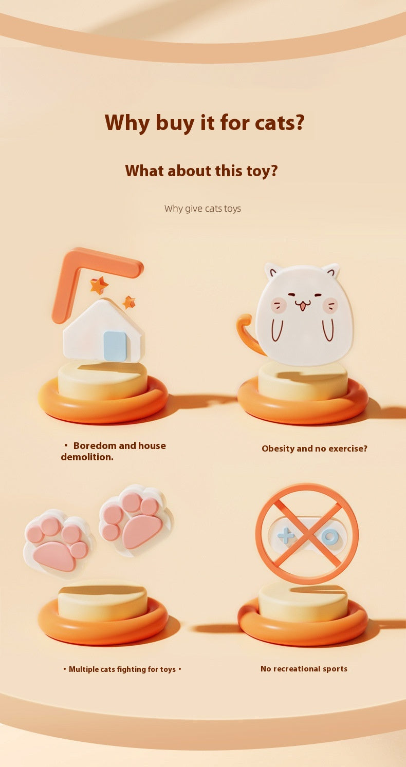 UFO Cat Slow Tableware Two-in-one Intelligent Interactive Puzzle Educational Toy