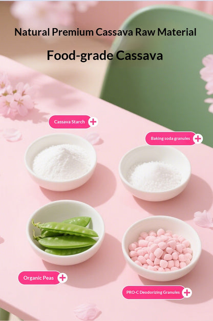 Cherry Blossom White Tea Cat Litter For Cats