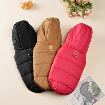 Pet Dog Four-legged Cotton-padded Coat