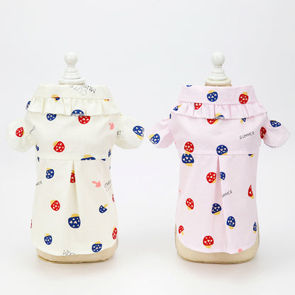 Pet Clothes Puppy Clothes Thin Pet Clothes