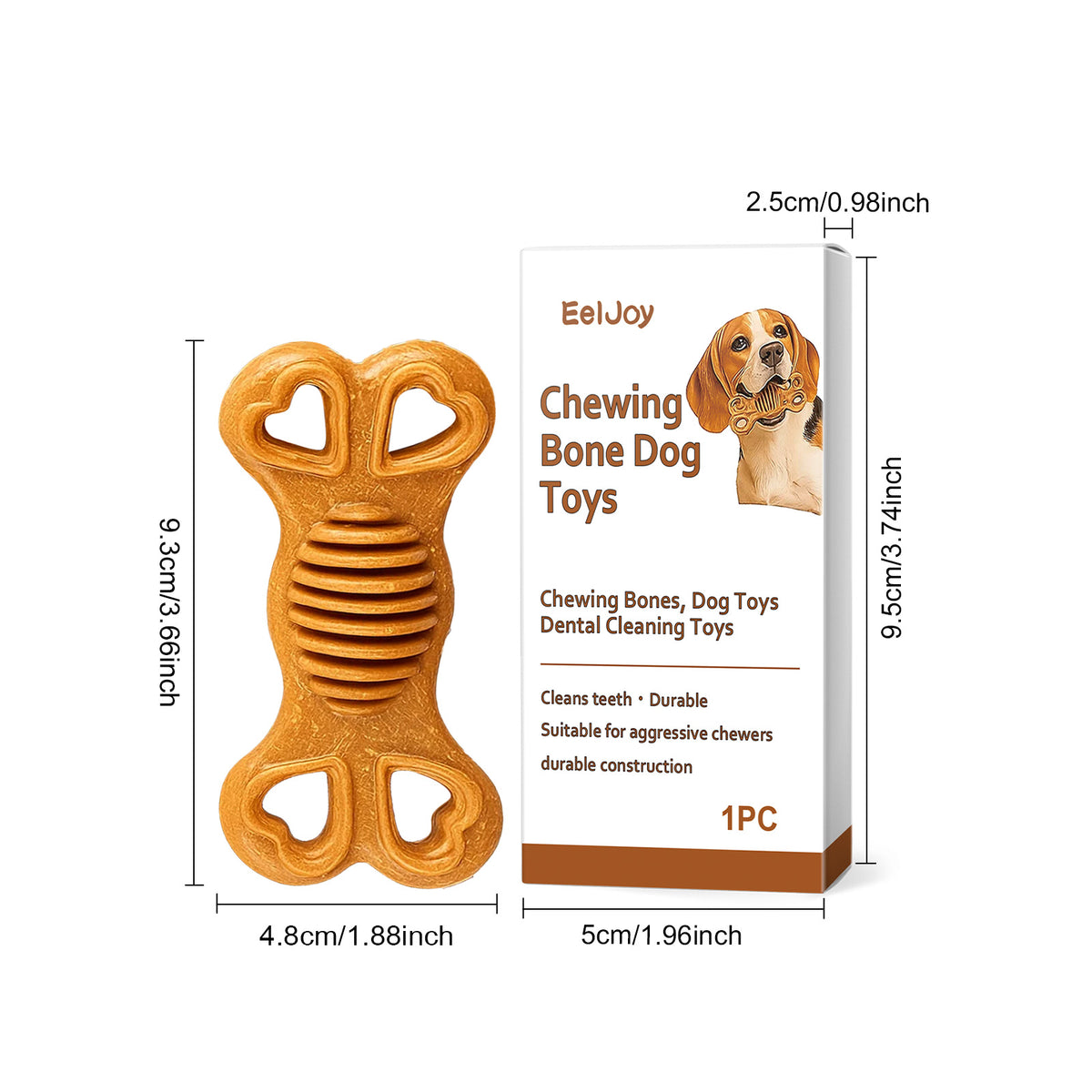 Chewable Durable And Safe Bone-Shaped Pet Toy