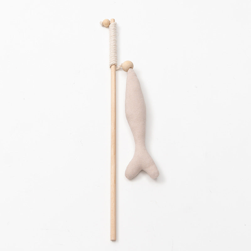 Fish rod funny cat stick