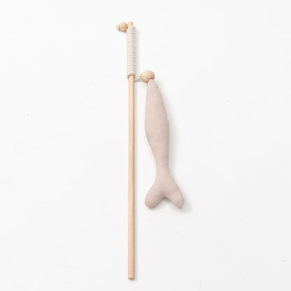 Fish rod funny cat stick