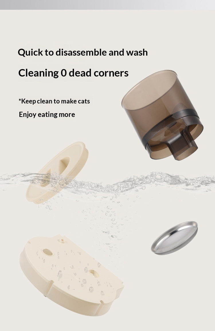 Automatic Cat Feeder With Timed & Portion Control