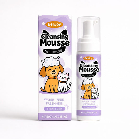 EELJOY No-Rinse Pet Face Cleansing Mousse, 100 ml